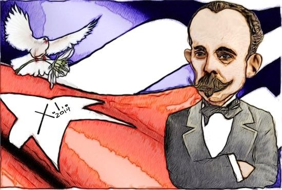 Col_Informa's tweet photo. #Recordando💭 | En el marco de la lucha por la independencia de Cuba, fue asesinado José Julián Martí Pérez el 19 de mayo de 1895. Tres disparos de militares del imperio español terminaron con la vida del periodista, poeta y revolucionario nuestroamericano https://t.co/8MCqMPP1TK https://t.co/6pSxO57dvQ