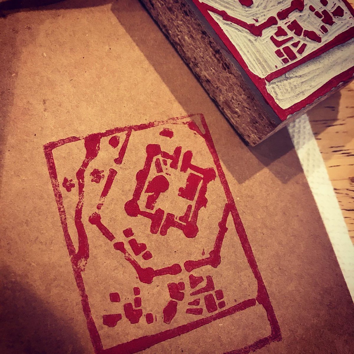 4FathersGames's tweet photo. Inked up pretty well for a guy who hasn’t carved a block in half a decade!
#blockprinting #printmaking 
.
#Dnd #dnd5e #dungeonsanddragons #rpg #ttrpg #mapmaker #rpgmap #cteam #critters #theadventurezone #wotc #iamorn #copicmarkers #nerddad #artnerd https://t.co/PlzvLK44o2