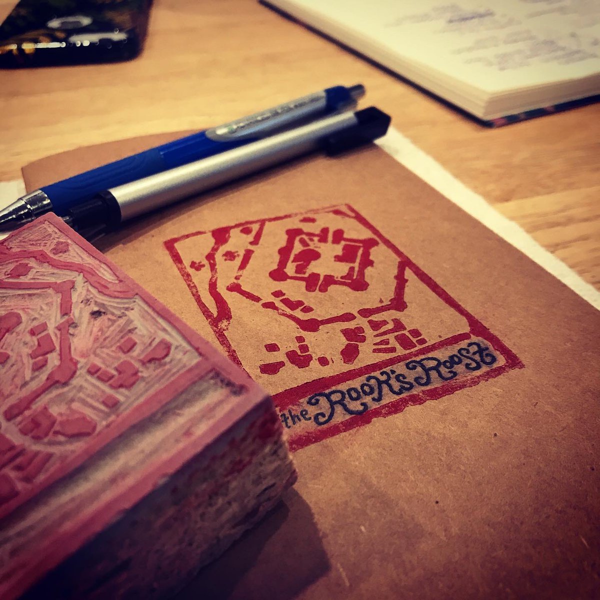 4FathersGames's tweet photo. Inked up pretty well for a guy who hasn’t carved a block in half a decade!
#blockprinting #printmaking 
.
#Dnd #dnd5e #dungeonsanddragons #rpg #ttrpg #mapmaker #rpgmap #cteam #critters #theadventurezone #wotc #iamorn #copicmarkers #nerddad #artnerd https://t.co/PlzvLK44o2
