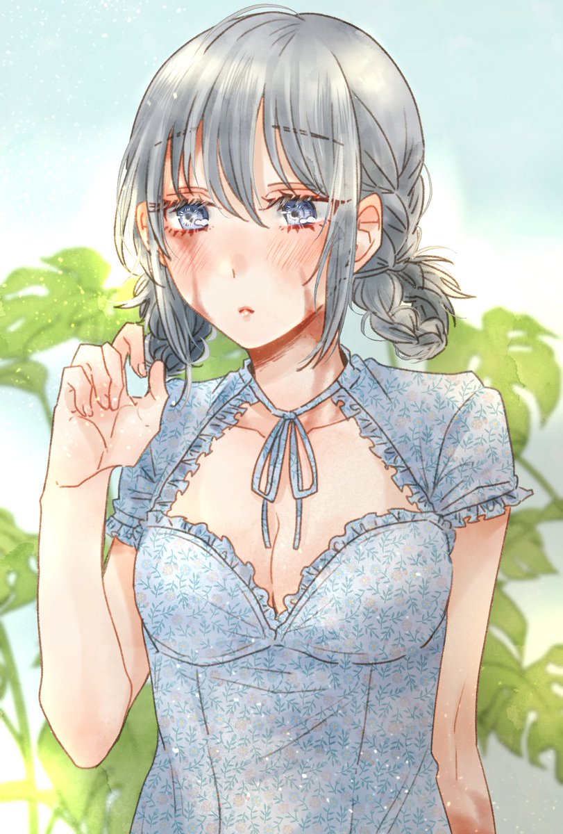 「らくがき水着シルヴィちゃん(Teaching Feeling) 」|犬井あゆ𓆟のイラスト