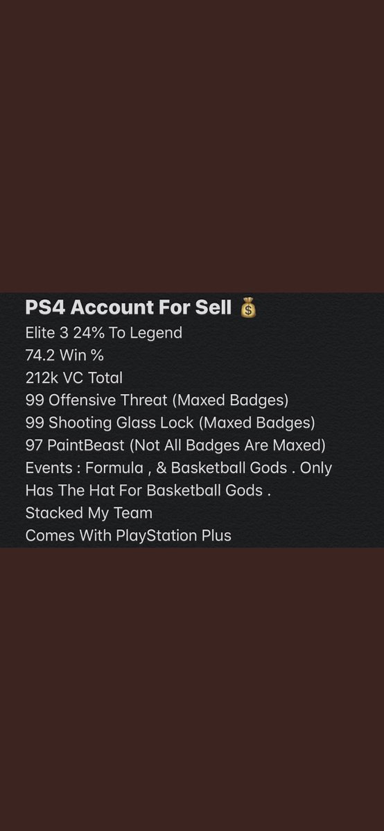 Accountplugs2's tweet photo. XBOX AND PS4 ACCOUNTS FOR SALE!! 

#2k20 #ps4 #xbox https://t.co/FHMKHhMfJN