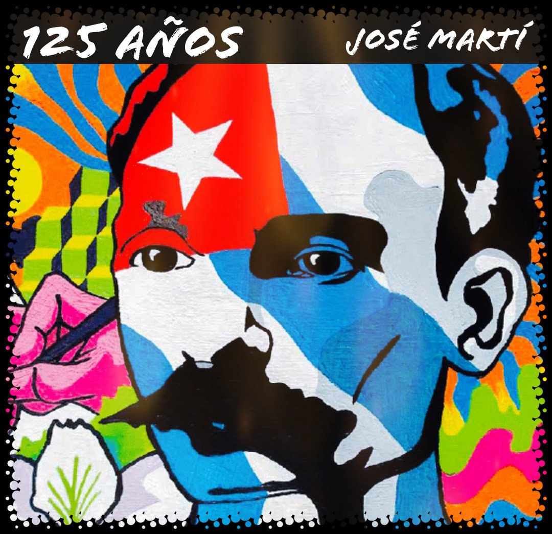 MedicaElam's tweet photo. José Martí, Héroe Nacional de #Cuba a 125 años de su caída en combate.
En tiempos de pandemia, más vigente que nunca. Desde Argentina..Patria es humanidad!
#JoseMarti #CubaSalvaVidas 🇨🇺🇦🇷 @ElamOficial @MINSAPCuba @DiazCanelB https://t.co/kwd9IbX6g0