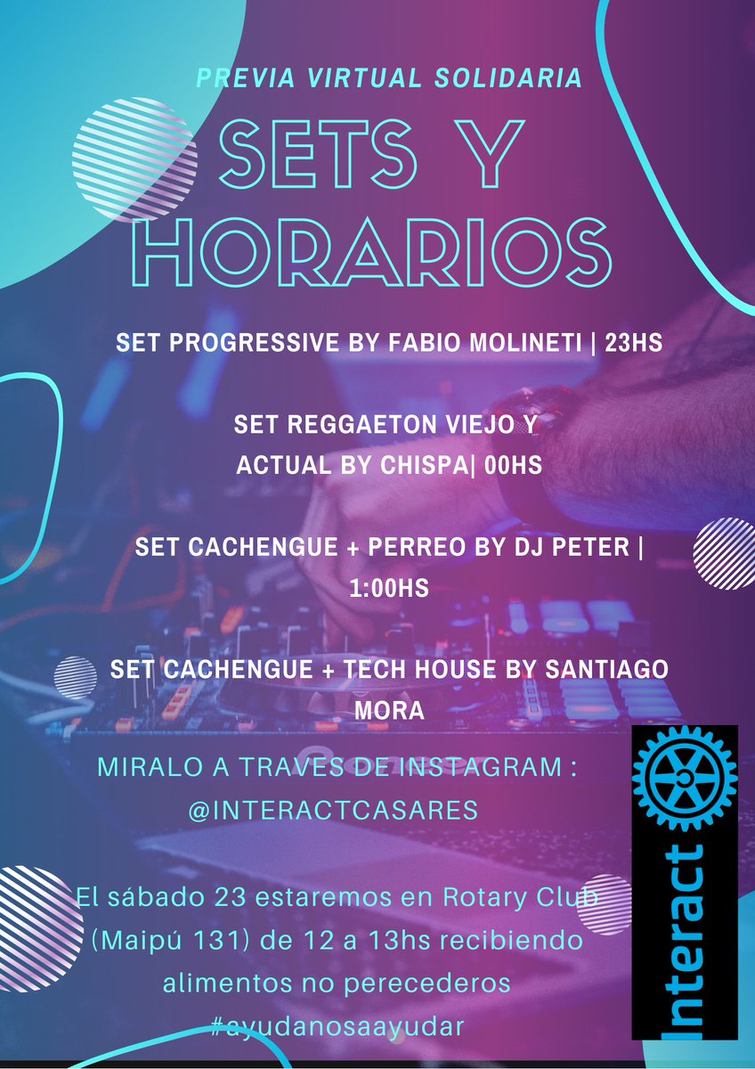 Un poco de lo que se viene🔥
Viernes 22 a las 23hs.
RT
