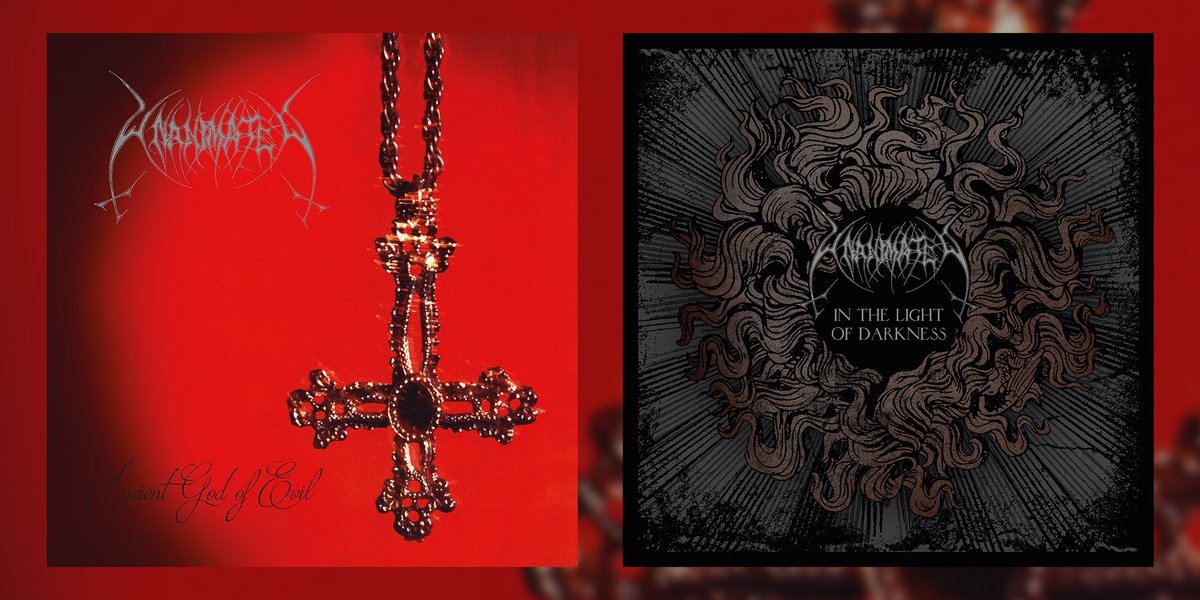 OUT NOW!!! The official reissues of Ancient God Of Evil & In The