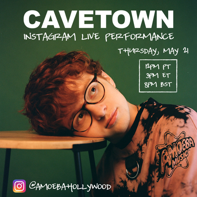 amoebamusic's tweet photo. English singer-songwriter @CAVETOWN is performing songs from his new album "Sleepyhead" on Amoeba Hollywood's Instagram this Thursday, May 21st at 12pm PT. Tune in!

https://t.co/0TXY02HUNL https://t.co/4H33vKpeR4