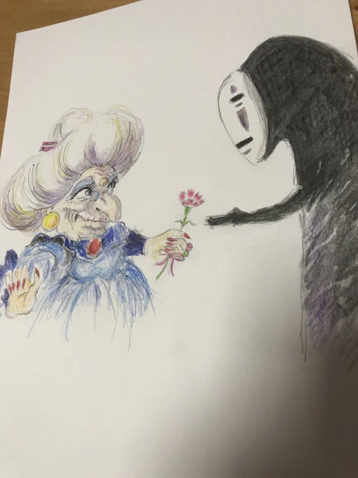 母親の描く絵、ほんとに絵が生きてて綺麗なんだよなぁ。なんか仕事でもこないのかな。 