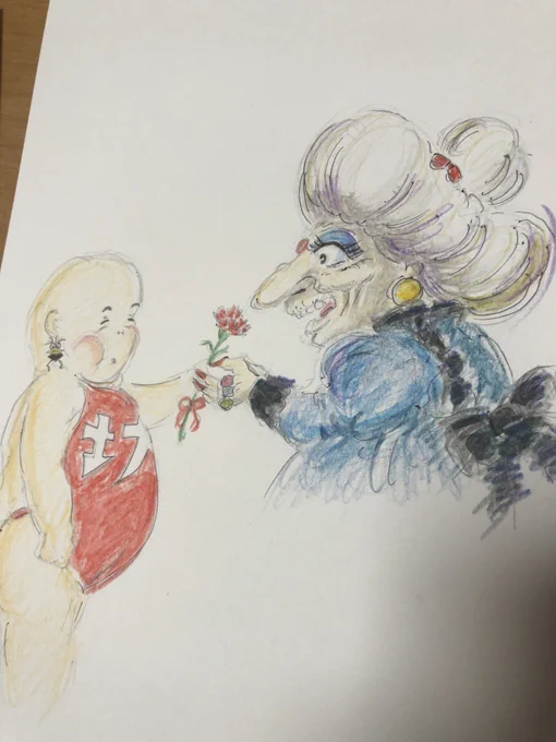母親の描く絵、ほんとに絵が生きてて綺麗なんだよなぁ。なんか仕事でもこないのかな。 
