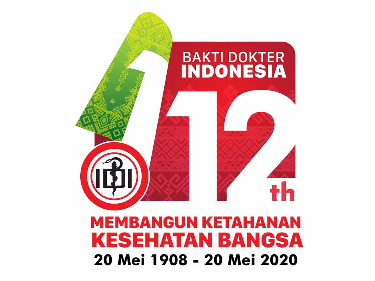 PBIDI's tweet photo. 20 Mei diperingati sebagai Hari Bakti Dokter Indonesia (HBDI). Selamat ber-HBDI untuk sejawat anggota IDI di Seluruh Indonesia. Semoga Pandemi Covid-19 di Ibu Pertiwi ini segera berakhir. Amin https://t.co/iZmEdBm8WF