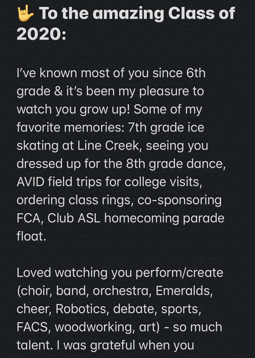 SHSClubASL's tweet photo. @SHSFalcons #StaleyStrong @StaleyClass2020 https://t.co/ivP6N5izC0