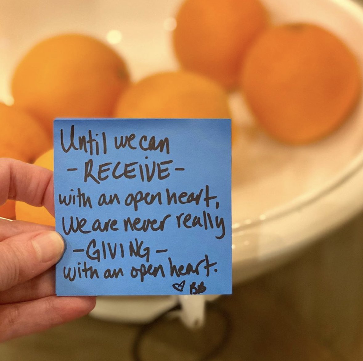 It’s ok to need. 
It’s ok to ask. 
It’s ok to receive. 
Dammit. 

Hard practice for those of us who attach our value to being givers. But so worth it. 🧡