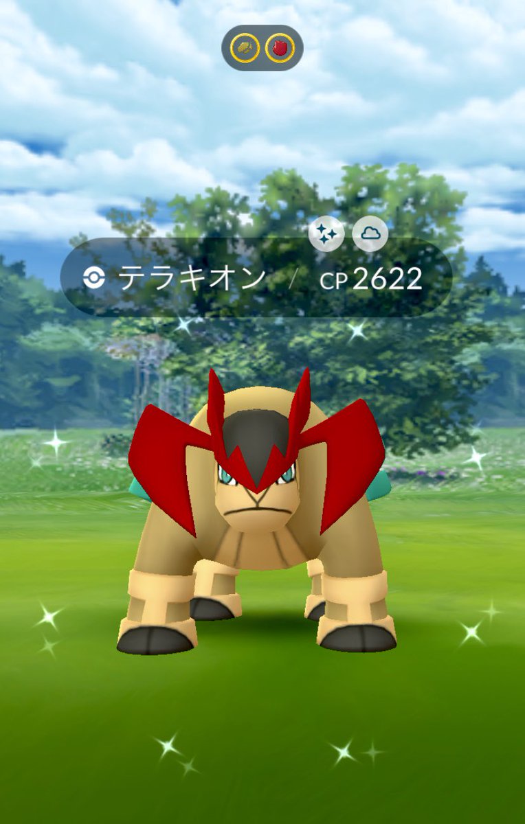 ポケモンgo テラキオンが出現開始 一発目レイドで色違いゲットなるか ポケモンgo攻略まとめ速報