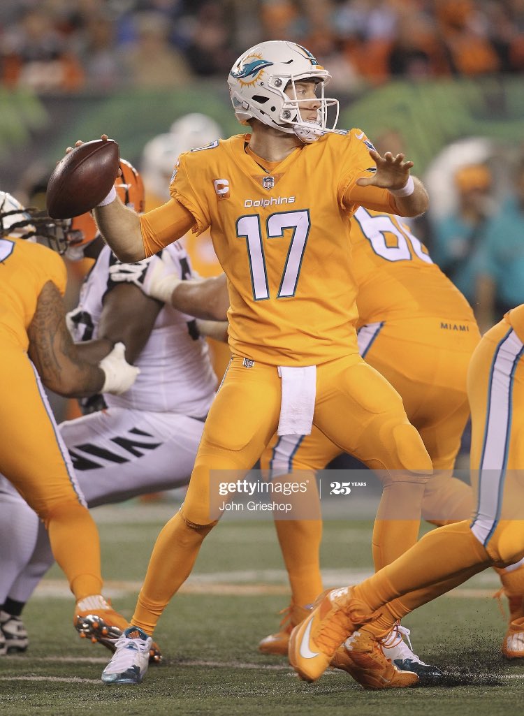 miami dolphins orange uniforms