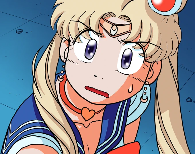 手癖全開。 #sailormoonredraw #セーラームーンチャレンジ 