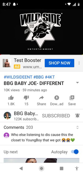 Go Play My Big Bruh New Shit ?????♂? @bbgbabyjoe https://t.co/MRJA36orVH