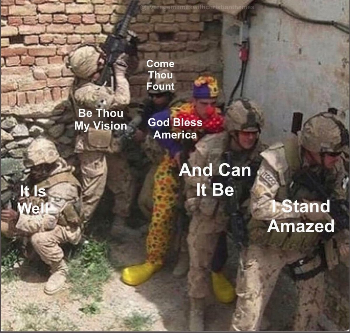 TobyLogsdon's tweet image. Some things shouldn't be sung in church. 😁👊