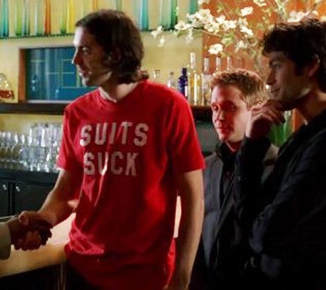 KFCBarstool's tweet photo. This could have all been avoided if Call Her Daddy had just followed in the steps of Vince &amp; E and listened to the wise words of Billy Walsh:

#SUITSSUCK 

Buy buy buy: https://t.co/H95jAAy6QS https://t.co/BB7kNFANjX