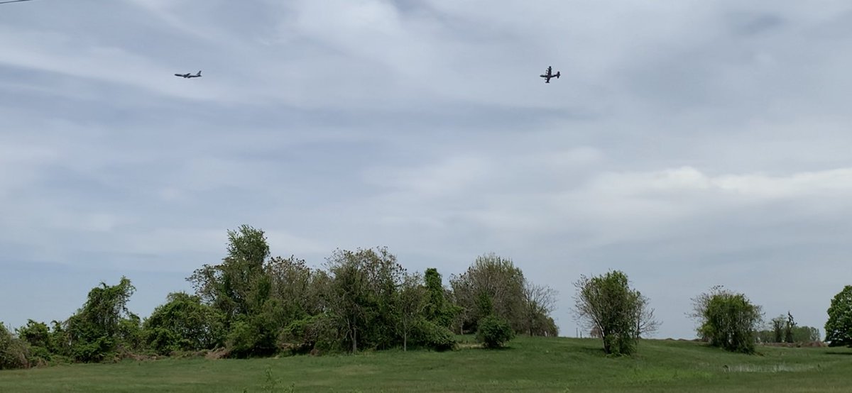 RachelTereska's tweet photo. To our healthcare workers, first responders, and essential personnel - “thank you” just doesn’t seem like enough. ❤️ #AirForceSalutes #AFFlyover #InThisTogether https://t.co/khctkvq23y