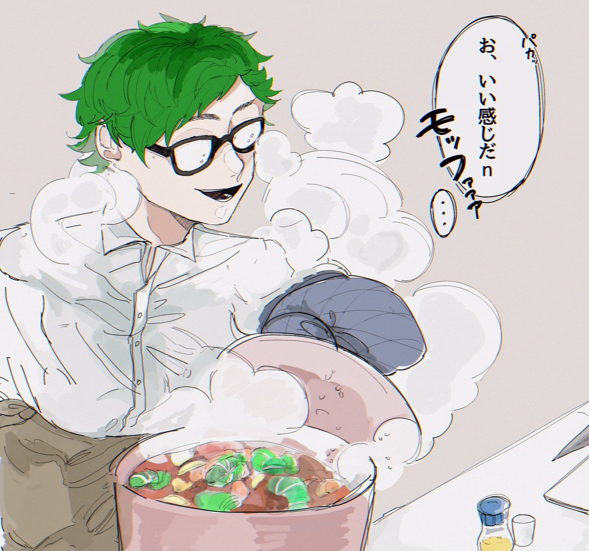 ましまろよりお題ありがとうございました〜???
これ1日3回くらい起こっててほしい 