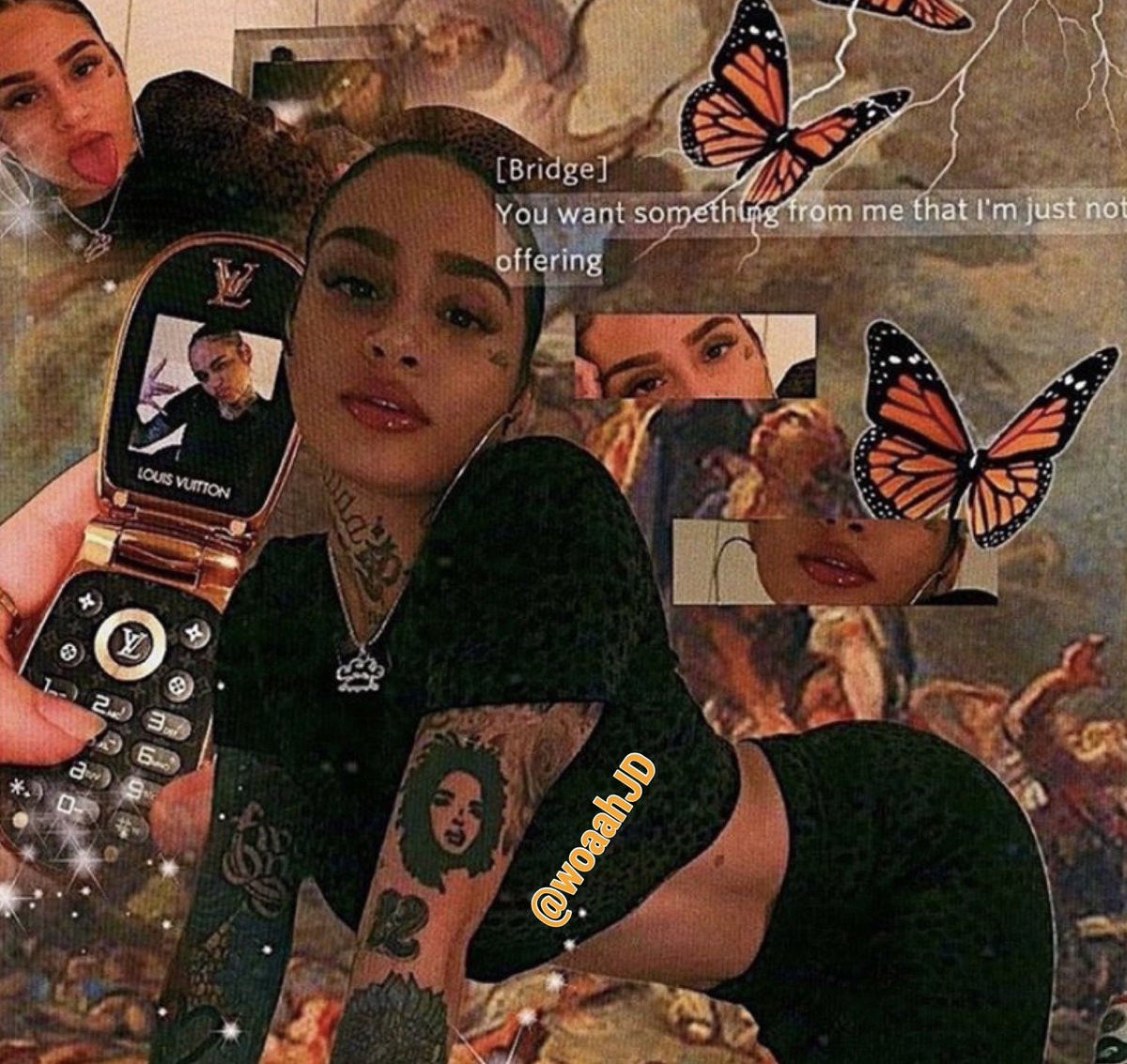 WoaahJD's tweet photo. Queen with the crown🦋🧡 https://t.co/UMzkumUmWv
