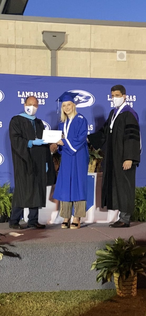 Congratulations Claire !! We are so very proud of you. LISD did a great job !