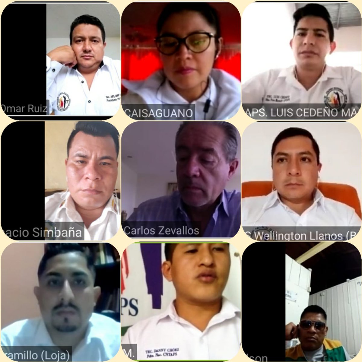 CNTAPSECUADOR's tweet photo. Ministro @DrJuanCZevallos en videoconferencia con Representantes de la Comisión Nacional de @CNTAPSECUADOR enfatizó la importancia del #TAPS en las acciones frente a #Covid19Ec además se planteó hoja de ruta, plan de trabajo y capacitaciones potenciando el trabajo en territorio. https://t.co/sBLJrqMrmW
