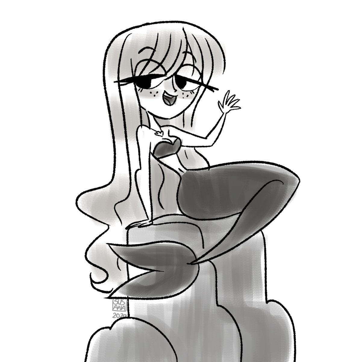 susanarodart's tweet photo. #Mermay2020 when you are hit by an art block and you have work to do, you get a simple mermaid.
#susanarodriguesart #mermay #mermay2020 #mermaid #digitalart #artblock #charackterdesign #study #training #cute #pinup https://t.co/2qcMicONqw