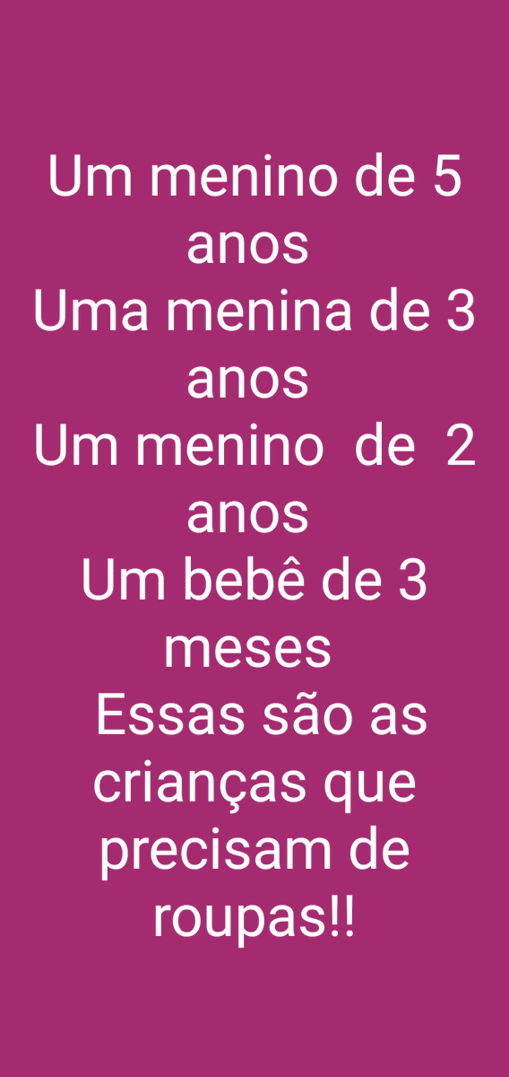 TurmaBento's tweet photo. Coe rapaziada estou levantando essas doações pra uma família que necessita de qualquer doação que puder ajuda ou se tiver doação só acionar na dm aí .
Vamos ajudar o próximo, juntos somos fortes 💪 https://t.co/xBZ4CECvyt