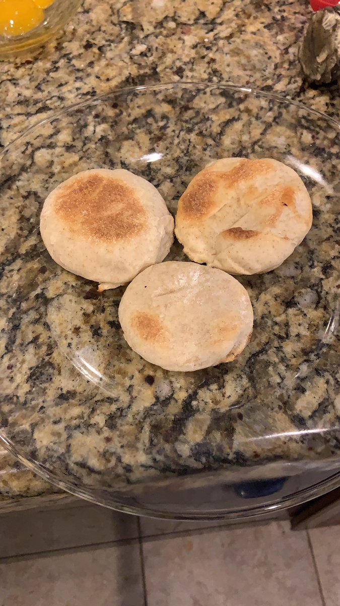 hmwicks13's tweet photo. Did you know English muffins are made on a griddle or a frying pan? And they aren’t that hard to do.. https://t.co/ktkWk6lvBf