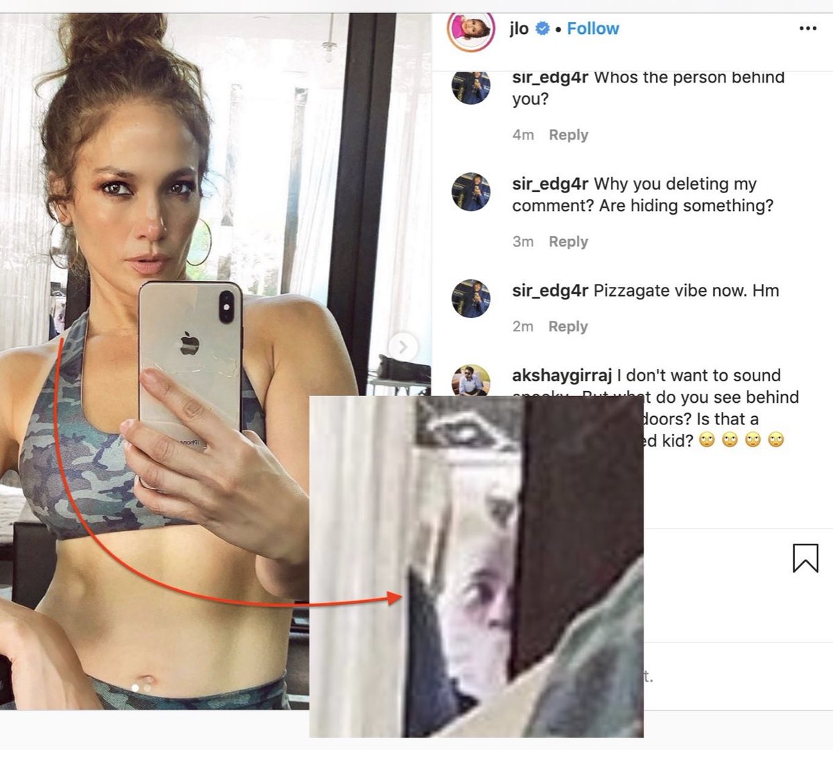 ExplorerOneYT's tweet photo. Who is @JLo torturing in her house?? Look closely. #Pgate #Adrenochrome
@colgrove11 @Inevitable_ET @SeanCordicon @VeritasVital @Qanon76 https://t.co/AUF7AYzrLc
