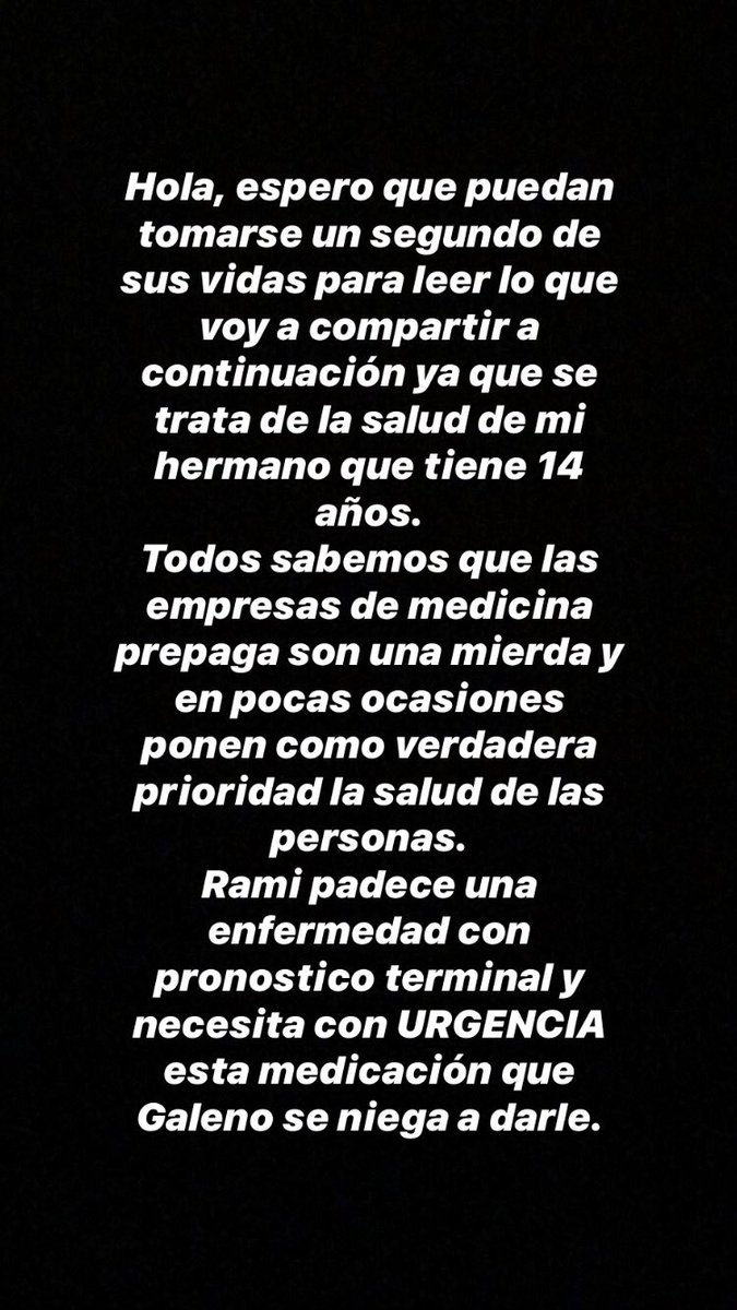 ffedemerlo's tweet photo. La FIBROSIS QUISTICA es una enfermedad de afectación multiorgánica, grave, que debe ser tratada de por vida. Galeno se niega a pagarle la medicación a mi hermano, por eso necesitamos que DIFUNDAN!!!!!!!!!!!!!!!!  https://t.co/zAmwGZNo6C https://t.co/mm3314w86d