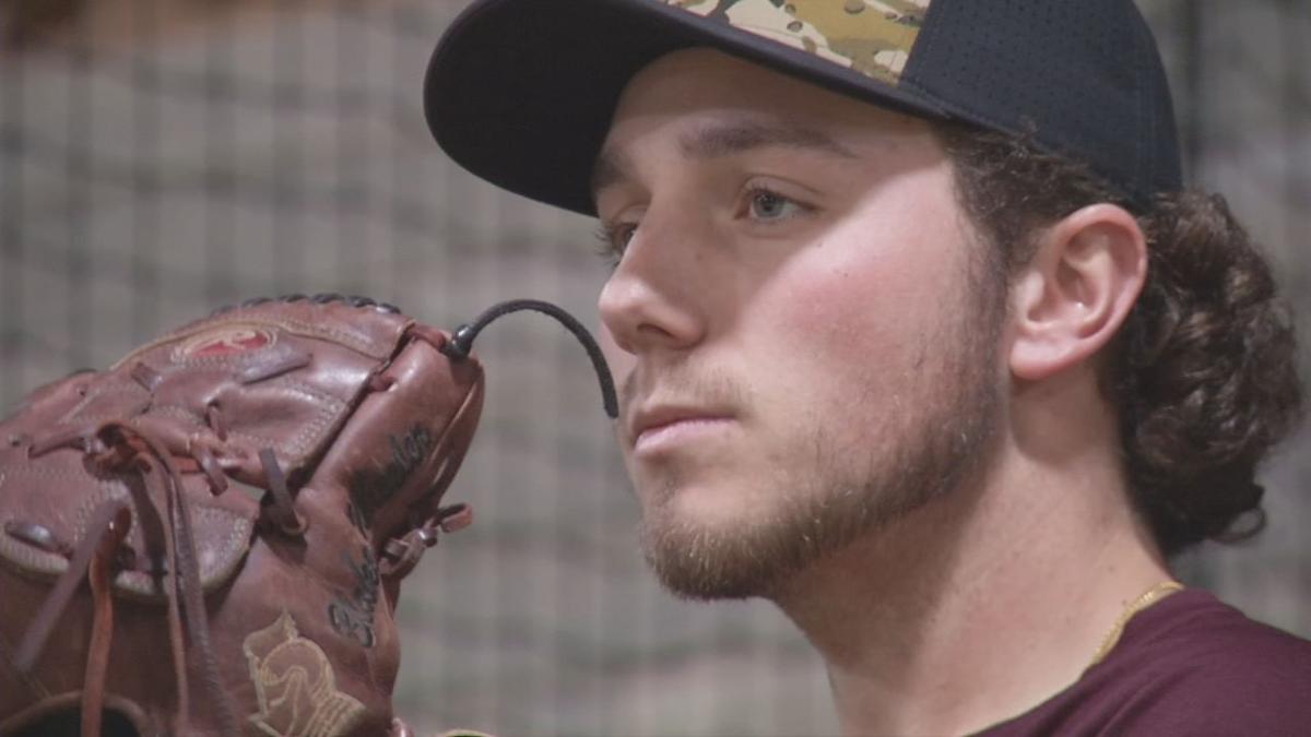A DREAM REALIZED OR DEFERRED
LANE | Bellarmine's Brandon Pfaadt hoping to hear his name called in MLB Draft: wdrb.news/3cOQdH9 | <a href="/TomLaneWDRB/">Tom Lane</a>