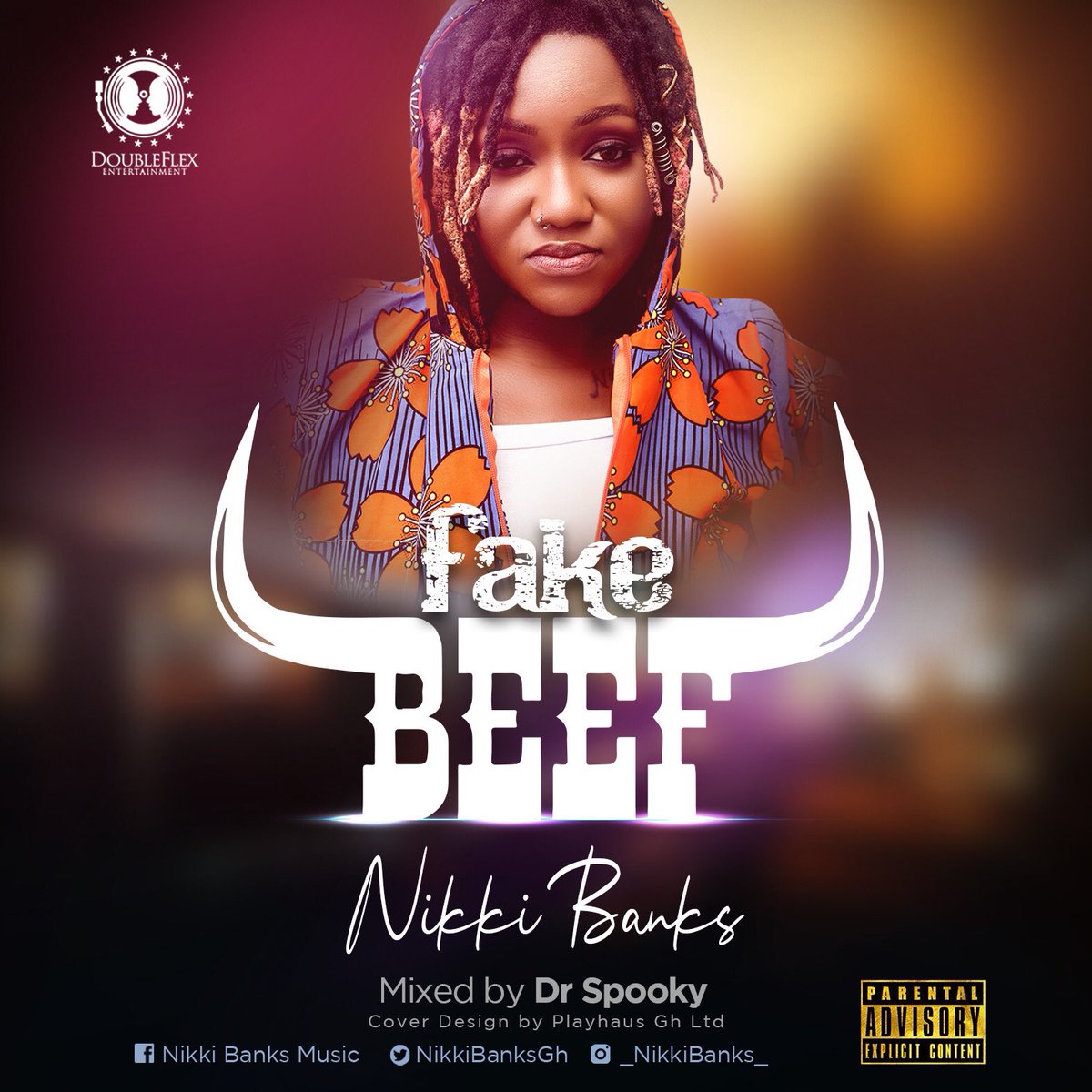 NikkiBanksGh's tweet photo. Fake beef drops soon !! Produced by @KAYWAbeatz mixed by @drspookybeatz 🎬🎥📷 @unlimitedstudios 

#specialfarm #romansister #anotherrealbhadgal #doubleflexentertainment https://t.co/P80ZjHqKCJ