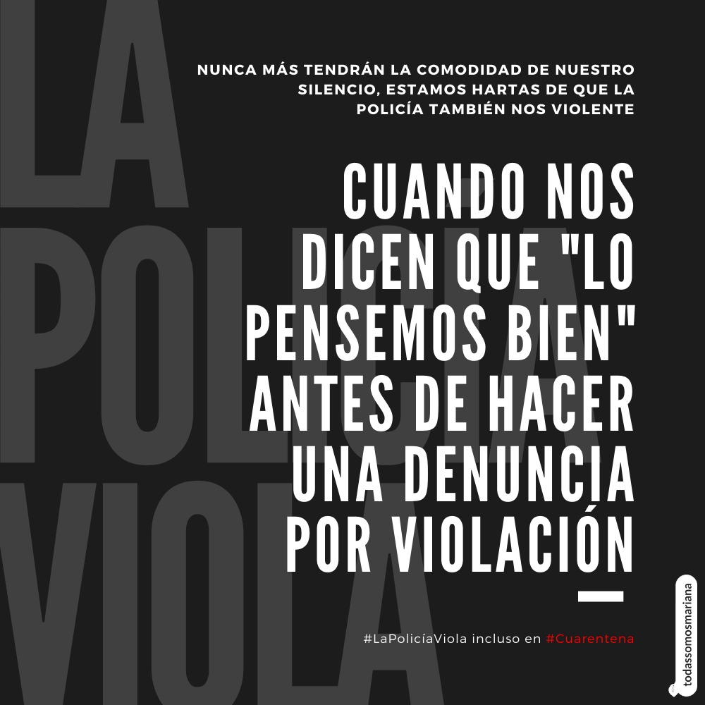 ericka_cg's tweet photo. He sido testigo de la revictimización a la que es sometida una víctima de abuso sexual, de como pretenden hacerla sentir culpable y que se arrepienta de hacer la denuncia @PoliciaPeru @MininterPeru @MimpPeru @FiscaliaPeru #LaPoliciaNoMeCuida 
#LaPoliciaViola https://t.co/VvZBb7cN3r