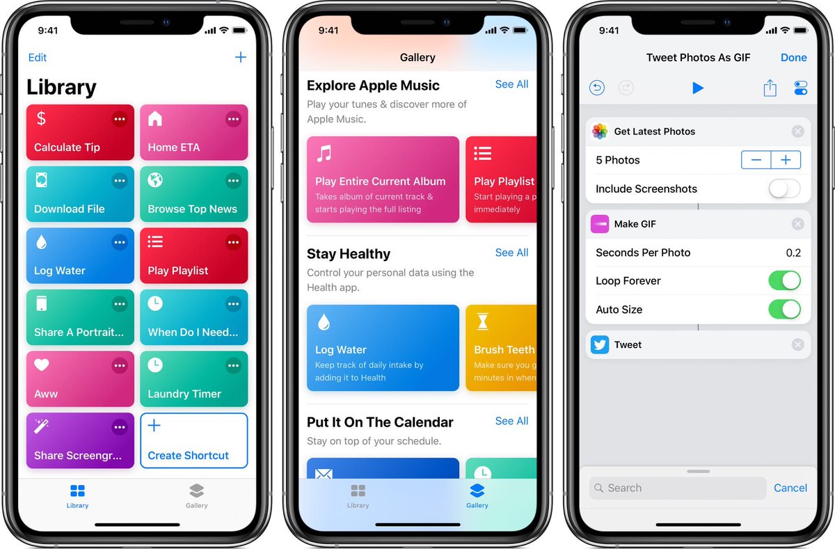 iDownloadBlog's tweet photo. Here are a few ways you can find some pretty great workflows and scripts for #AppleShortcuts on iPhone and iPad #iOSautomation #automation https://t.co/rMjMJbNots https://t.co/BDPHrp4mr3