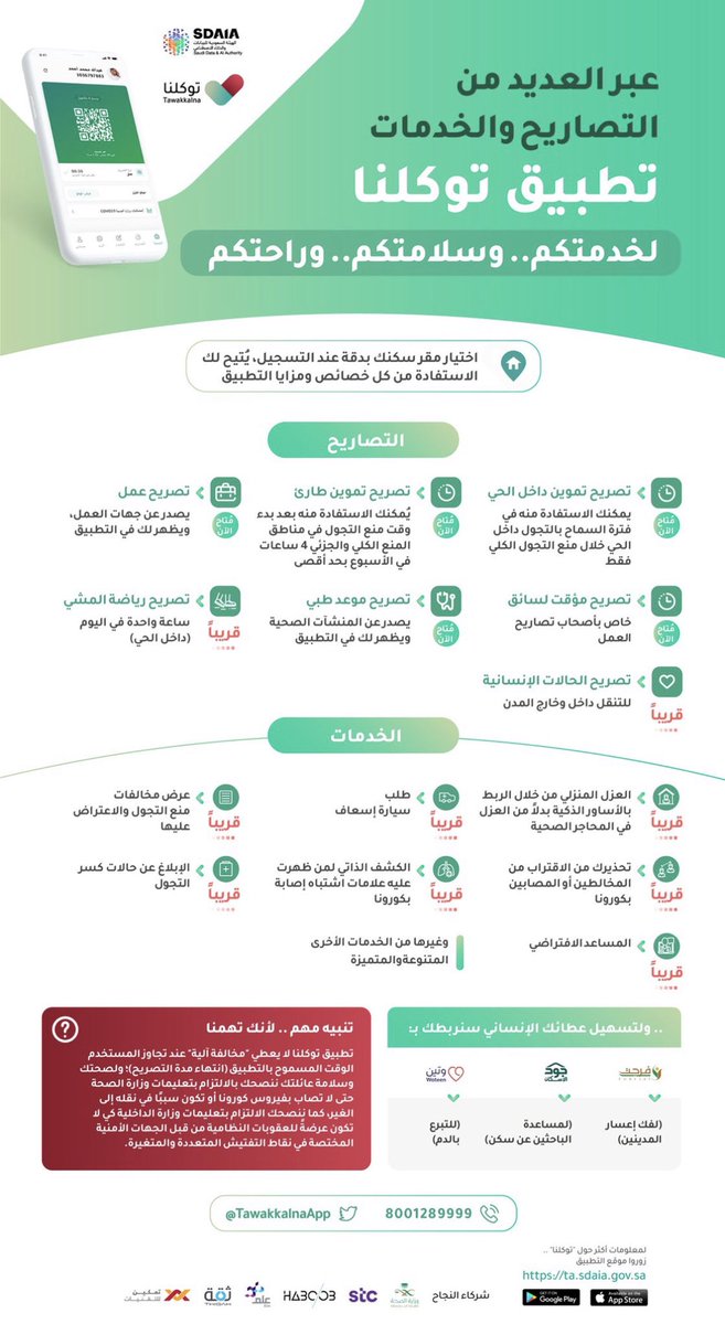 AppMfed's tweet image. تحديث قادم لتطبيق توكلنا 👌🏻

للايفون 📥
apps.apple.com/sa/app/tawakka…

للاندرويد 📥
play.google.com/store/apps/det…