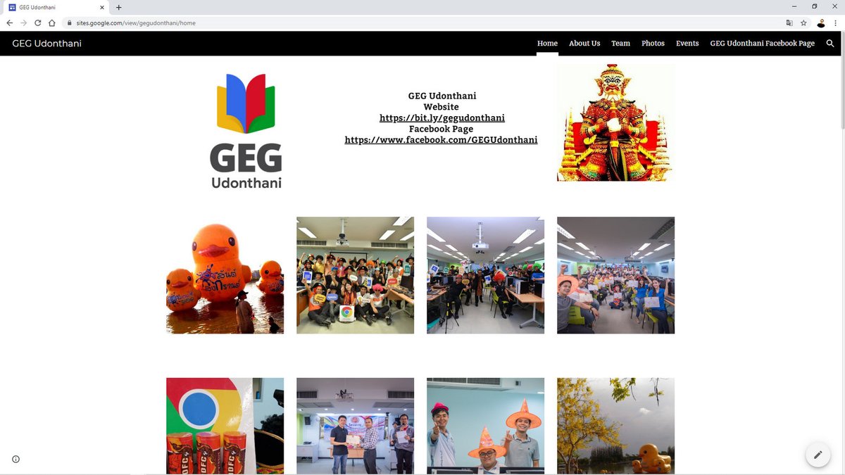 GEG Udonthani Website 
bit.ly/gegudonthani