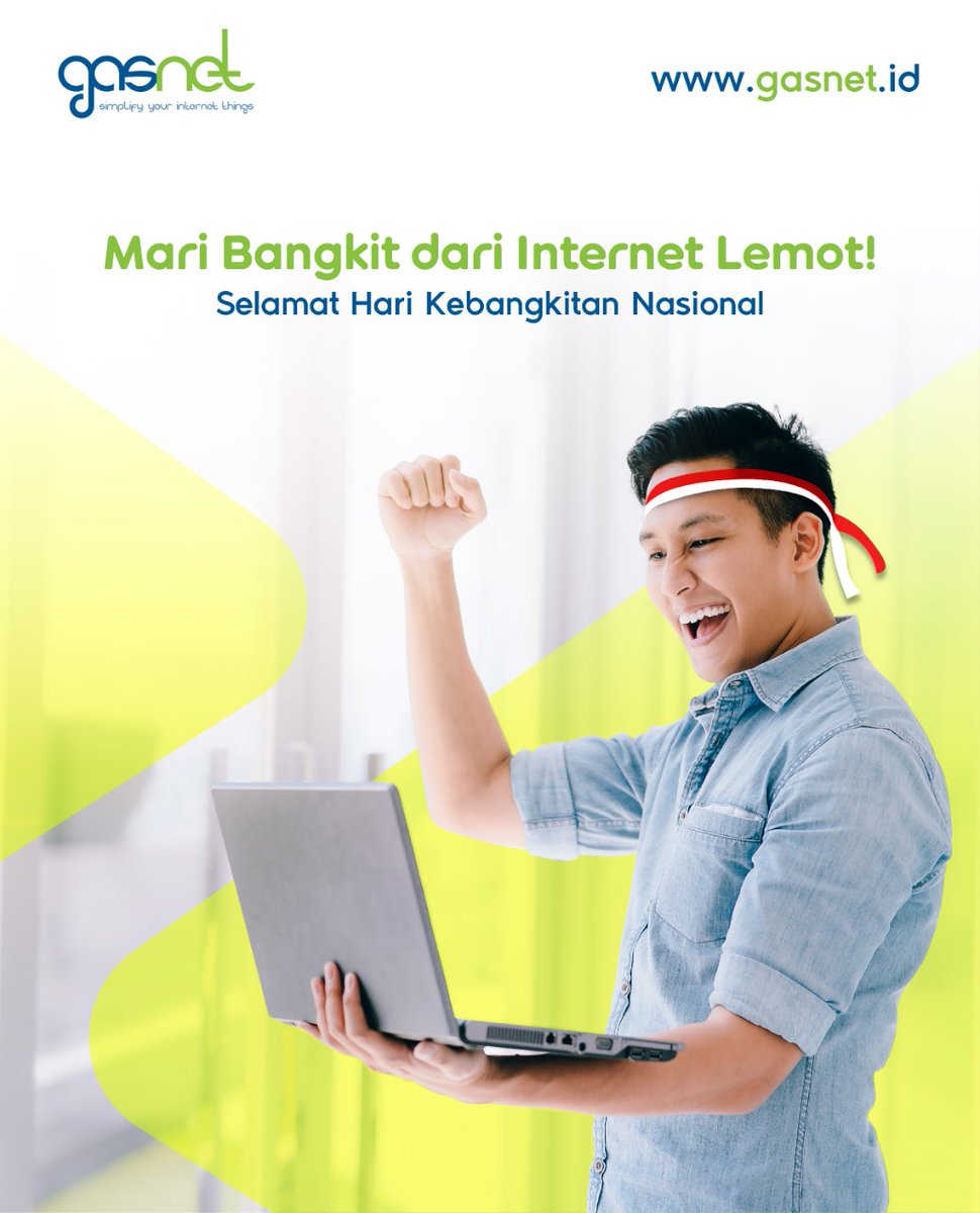 Gasnetid's tweet photo. Selamat Hari Kebangkitan Nasional #Gasnetizen!
Sebagai generasi muda, ayo kita terus bangkit dan bersama-sama membangun Indonesia yang lebih baik!
Jangan lupa untuk bangkit dari Internet Lemot ya, Beralih ke #InternetGasnet yang #NgeGasBanget .
.
#HariKebangkitanNasional… https://t.co/DShgaIKAdy