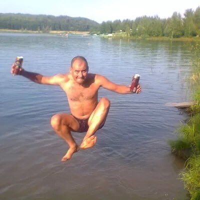 отдыхает русский мужик