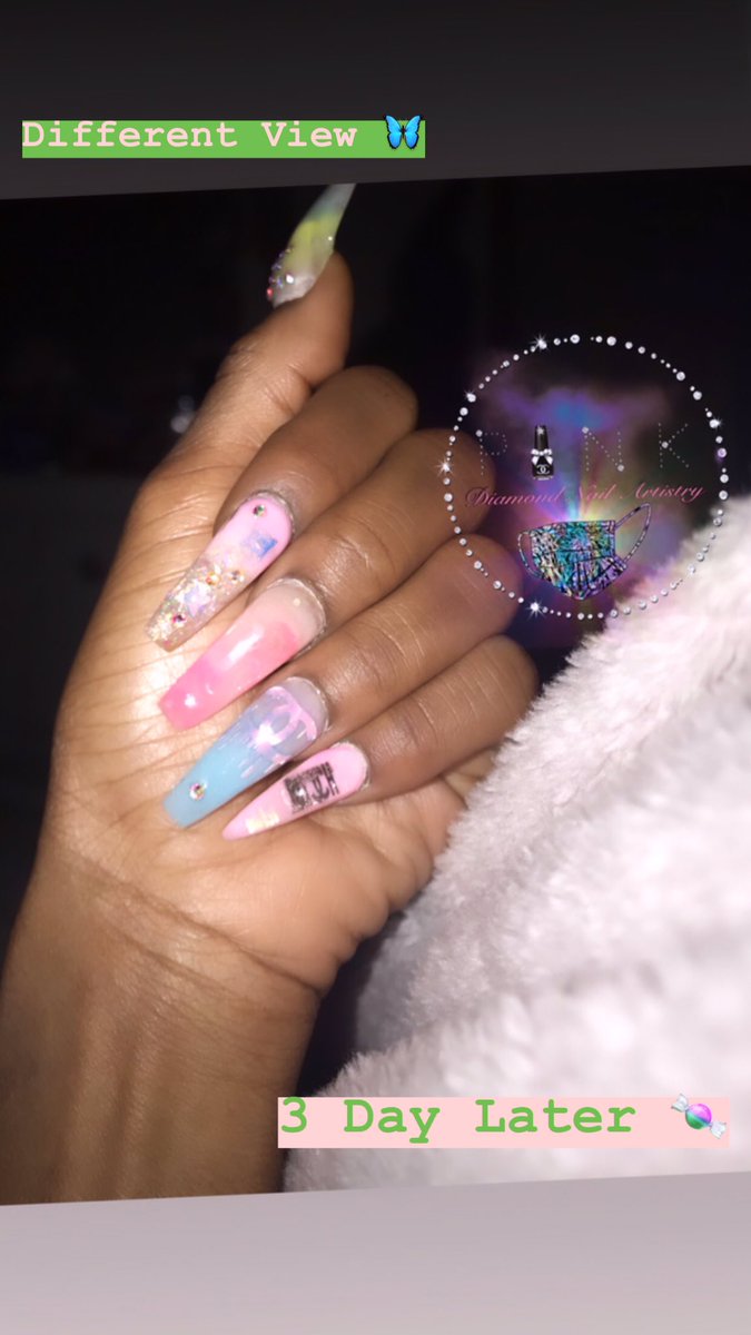 PinkDiamondNA's tweet photo. FMOIG- @PinkDiamondNailArtistry
#PinkDiamond #NailArt #BlackNailTech #NailTech #ChicagoNailTech #SelfTaught #SelfTaughtNailTech #miasecret #nails #rainbownails #colornails #color #chicago #discover #Colorful Use Code —> PINKDiamond  For 15% OFF 
https://t.co/t8pRcOsn4B 🥶 https://t.co/je6lsYkUSZ
