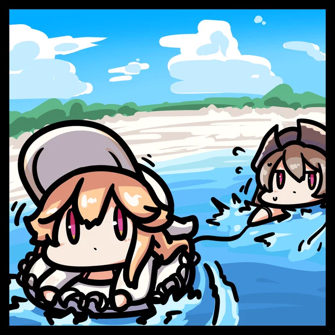 目を離すと…

#ジャン・バール
#リシュリュー
#アズールレーン
#AzurLane 