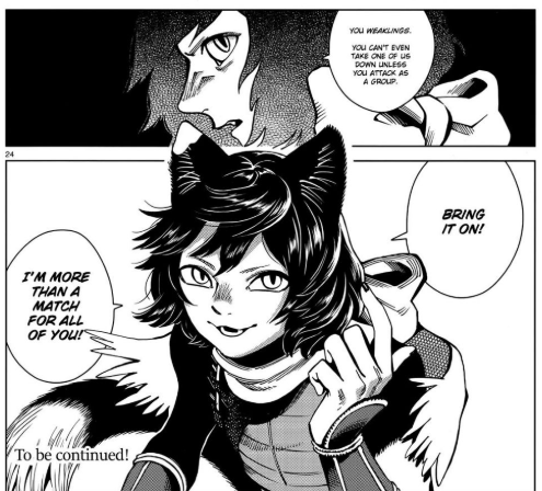 the only valid catgirls are the feral ones like catra and izutsumi 
