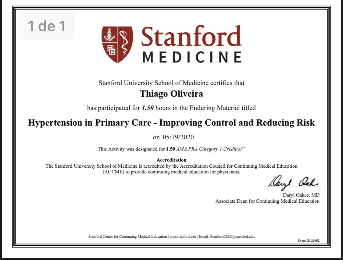 medcunha's tweet photo. #MedStudentTwitter #MedTwitter Did you know that @StanfordMed offers free online courses on various medical stuff and they provide you a certificate which you can use in your college to complete your extra activities hours for your graduation? They have an excellent quality! https://t.co/YxTQD8THLf