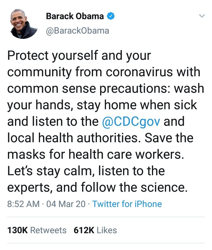 The mixed messaging before  #TeamMask  #Masks4All really set us back if we truly believe in the efficacy masks doing their jobs. The difference between us and Asian countries. Just saying. The Surgeon General has expressed regret and since urged the public to mask or cover up. 44?