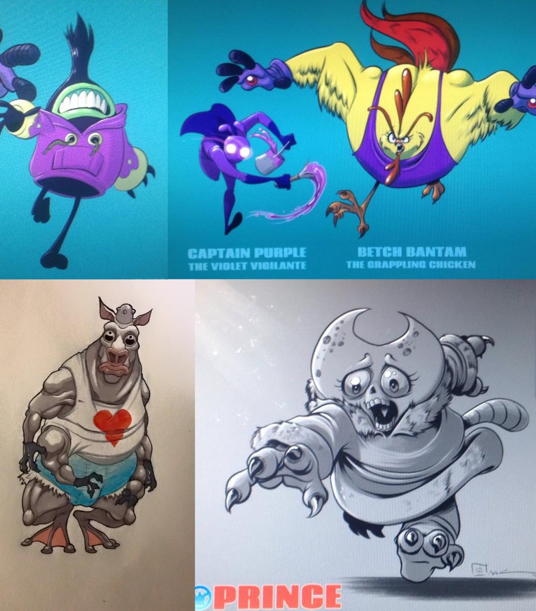 I had a shortlived webcomic back in 2013 called Ex-Prince, but I dropped the project a long time ago due to complicated circumstances.

But I really loved designing characters for that comic. They all felt unique and expressive to me. Maybe I'll return to that comic idea one day. 