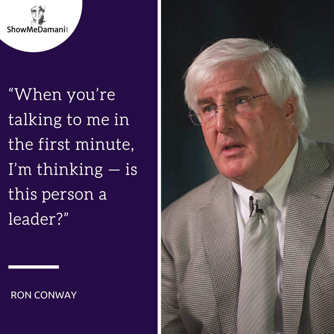 showmedamani's tweet photo. Venture Capitalists don't just invest in companies, but their people.
Founders can present the best statistics, but it will mean nothing if they aren't recognized as leaders.
#entrepreneur #venturecapital #leadership #ronconway #investment #pitchadvice #ronconwayquotes https://t.co/Vc7rzGr8R2