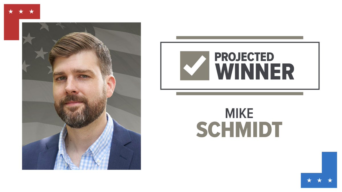 KGWNews's tweet photo. The Oregonian calls Multnomah County District Attorney for Mike Schmidt.
Full results at https://t.co/Jt6mJvqjgR
#ORelections https://t.co/8Utj8eaaKo