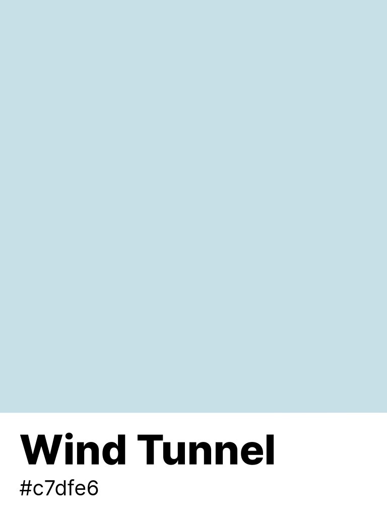 color_parrot's tweet photo. #Wind_Tunnel #c7dfe6 https://t.co/M6hCXPqSX0