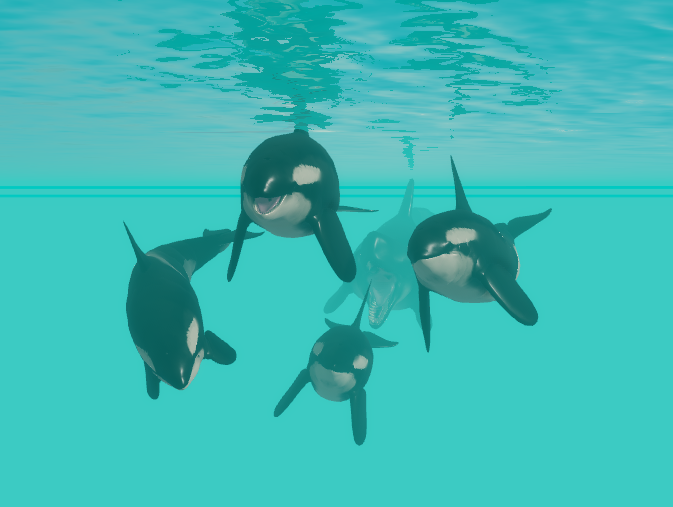 Charley On Twitter Orca Remodel Is Done This Is Based On The Antarctic Type B Orca Of The Gerlache Strait These Moderately Sized Orcas Hunt Penguins Seals And Fish Irl Though In - cenozoic roblox