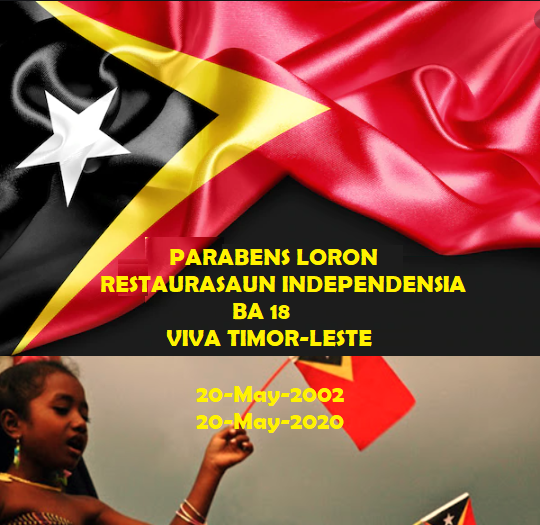 uzemachado's tweet photo. Viva Timor-Leste https://t.co/oYh2C1ezAL