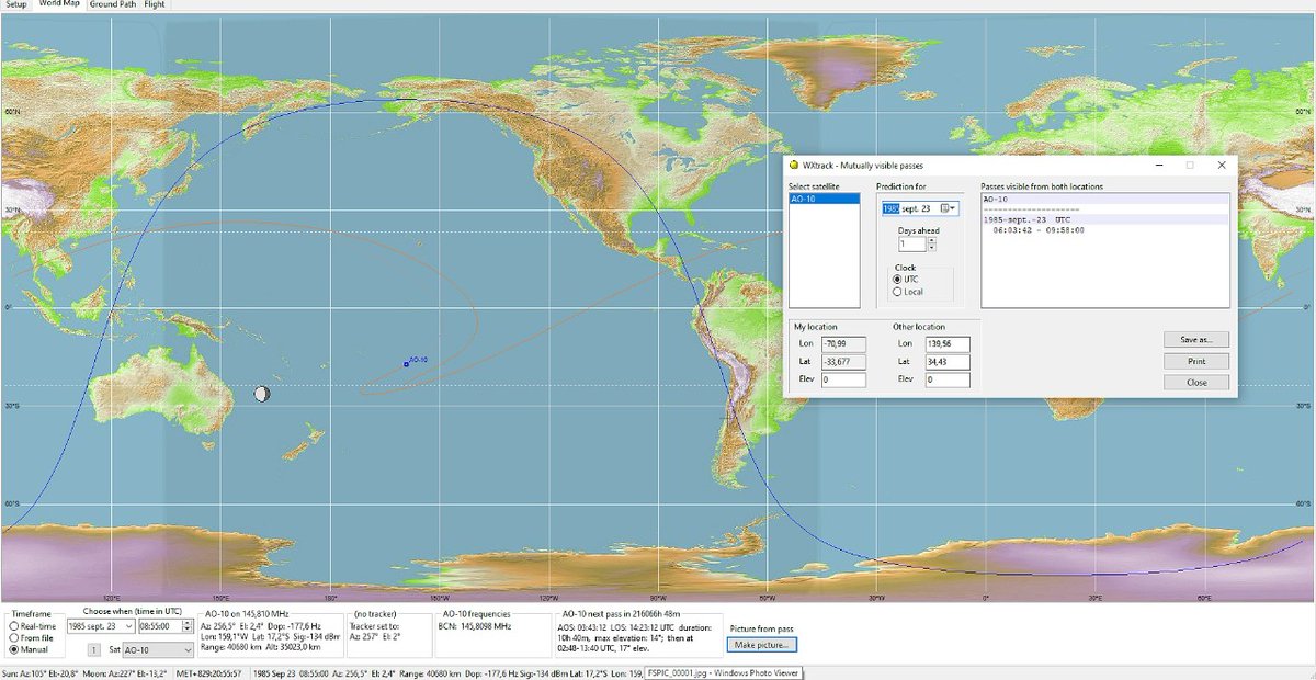 AmsatChile's tweet photo. Great qso between CE and JA https://t.co/QsiAnxHNXG